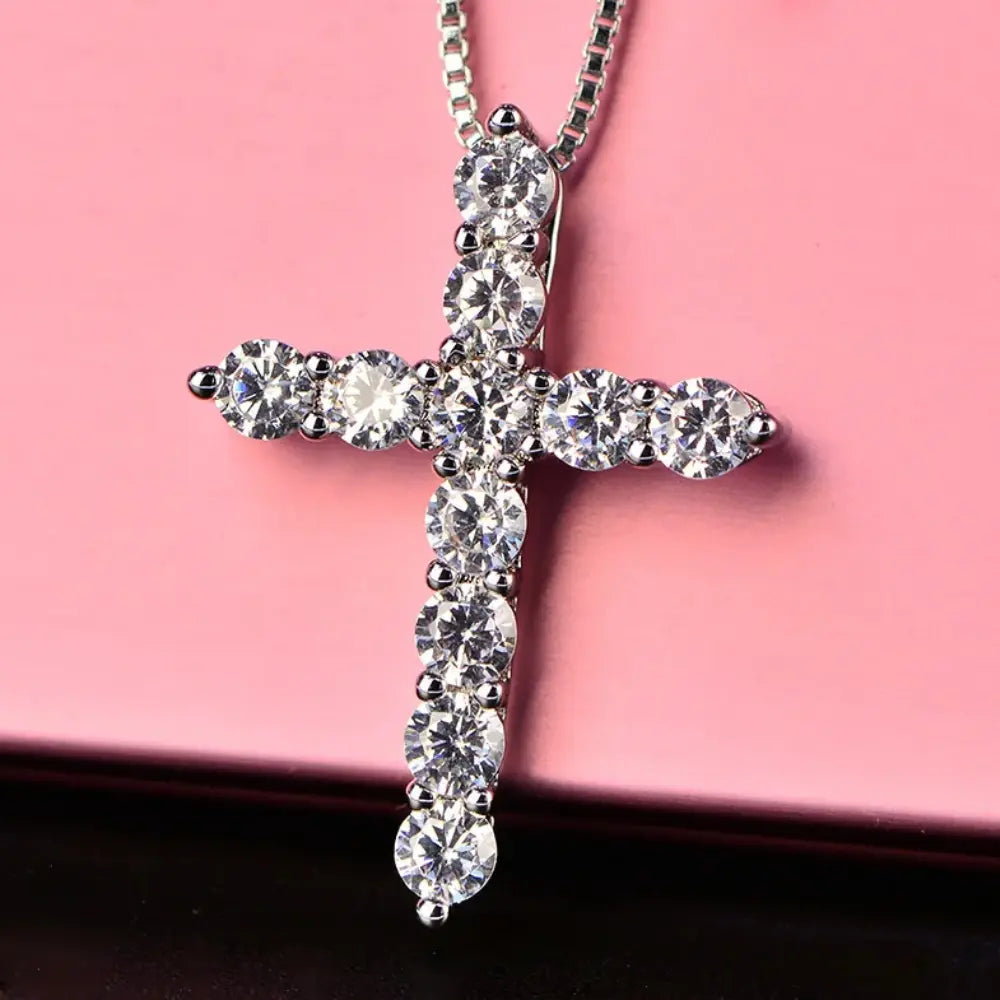 Authentieke 925 Sterling Zilveren Kruis Hanger VIQA© NEDERLAND