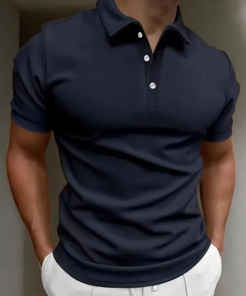 Clyde Zomer Ademend Herenpolo VIQA© NEDERLAND