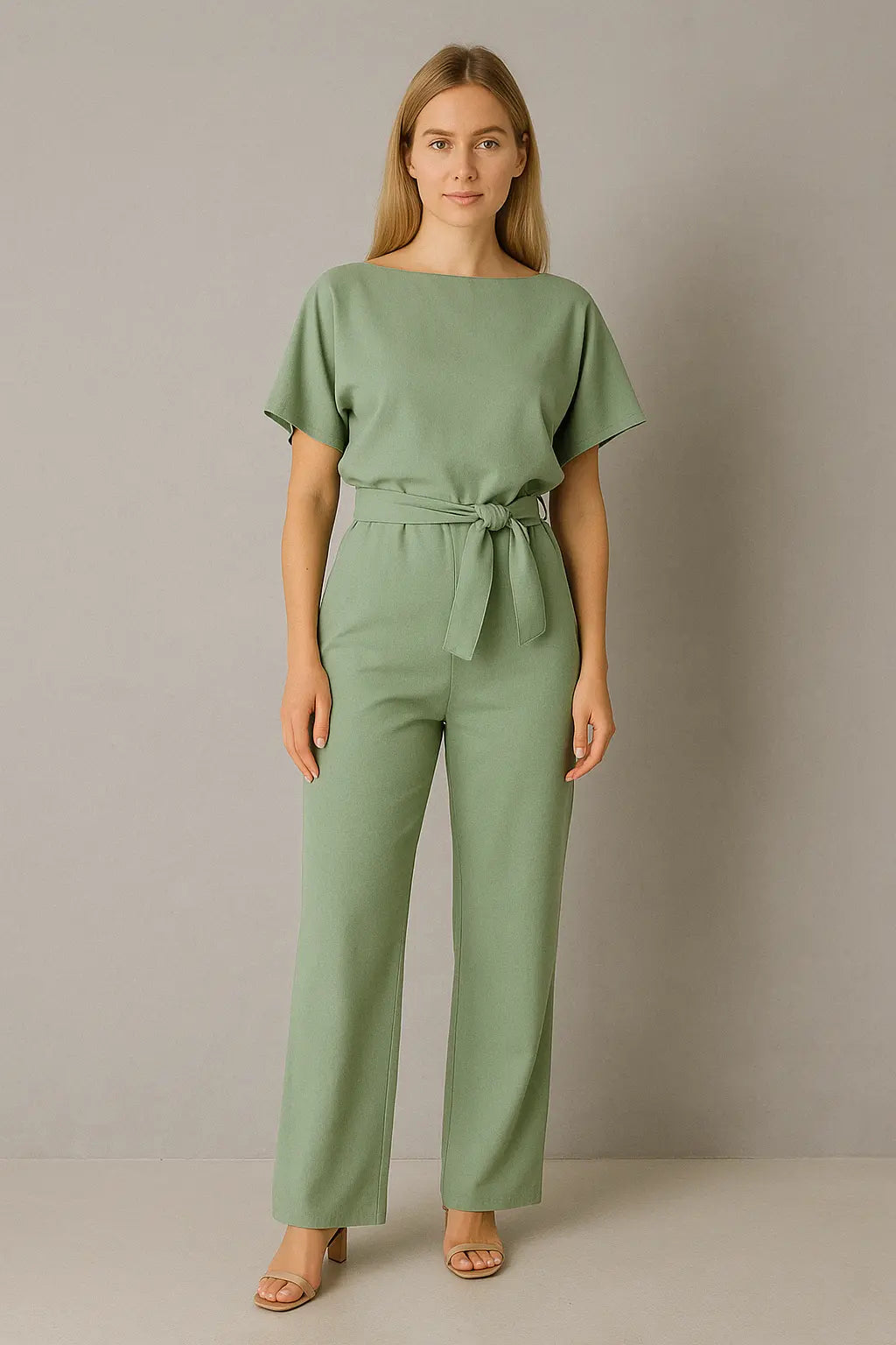Lynne Elegante Dames Feestelijke jumpsuit VIQA© NEDERLANDGroen-2XL
