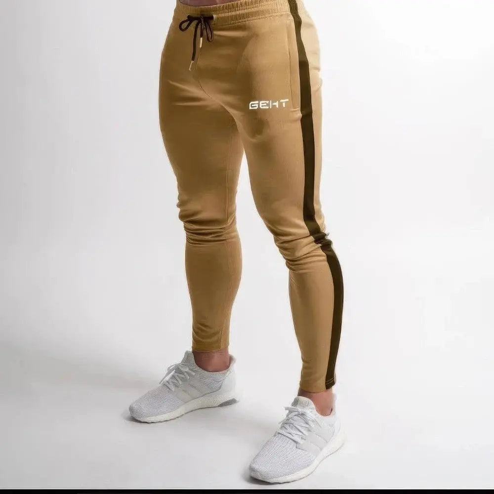 Casual Skinny Joggingbroek Voor Heren VIQA© NEDERLANDGoud-XL