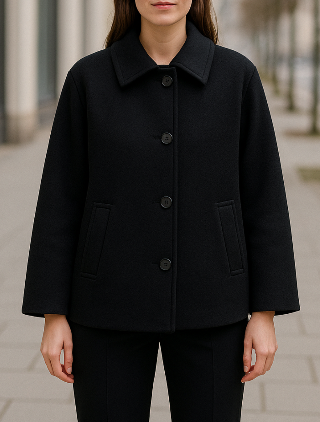 Korte Damesjas Van Wolmix, Losvallende Casual Top | VIQA VIQA© NEDERLAND