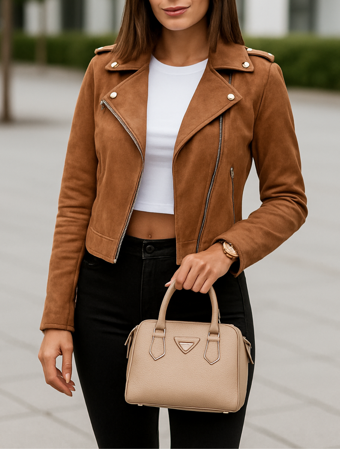 Dames Suede Velvet Korte Jas, Kant Rits Casual Mode Bovenkleding Jas | VIQA VIQA© NEDERLAND