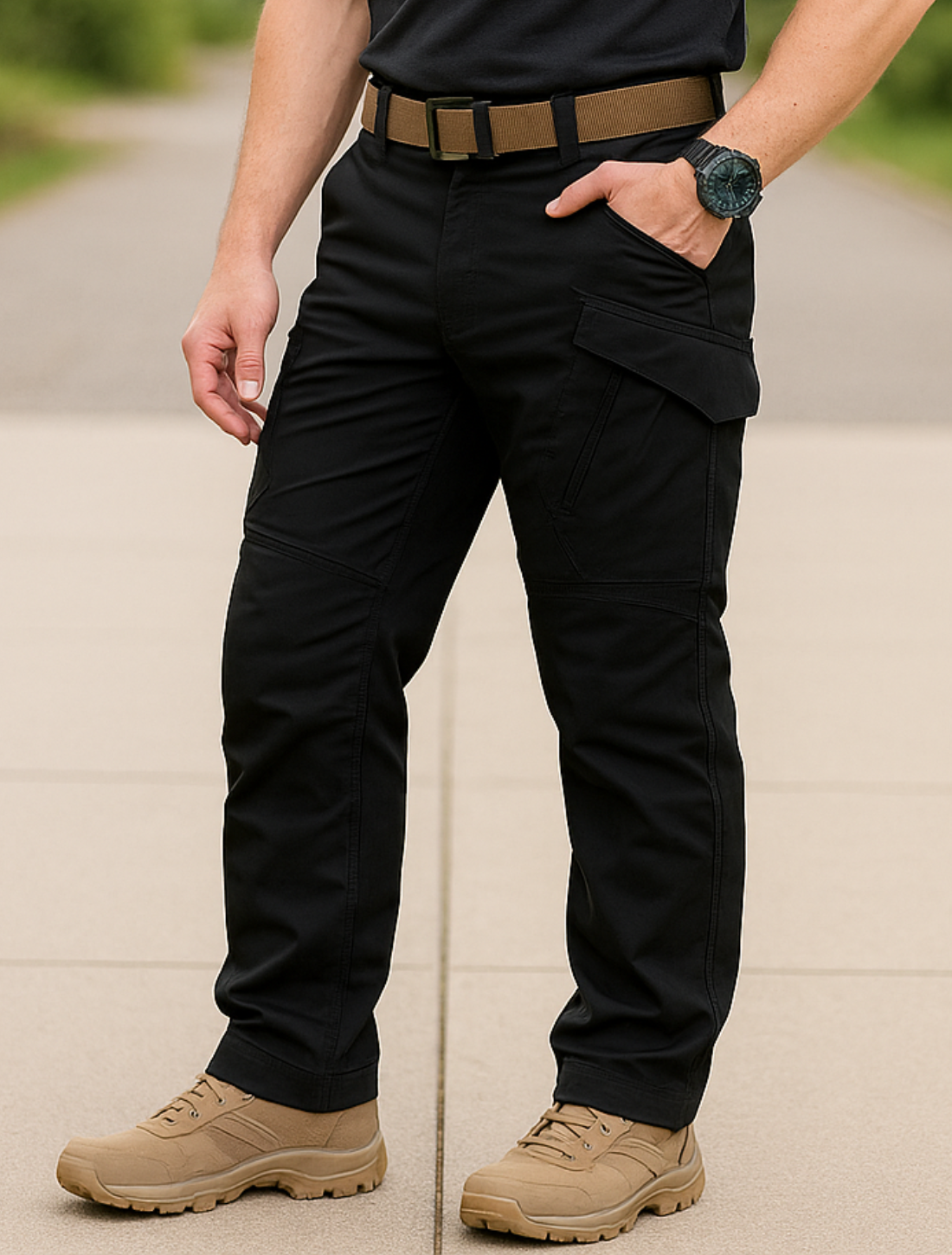 Tactische Cargobroek Voor Heren, Outdoor Wandel- En Joggingbroek Met Meerdere Zakken, Broek In Militaire Stijl | VIQA VIQA© NEDERLAND