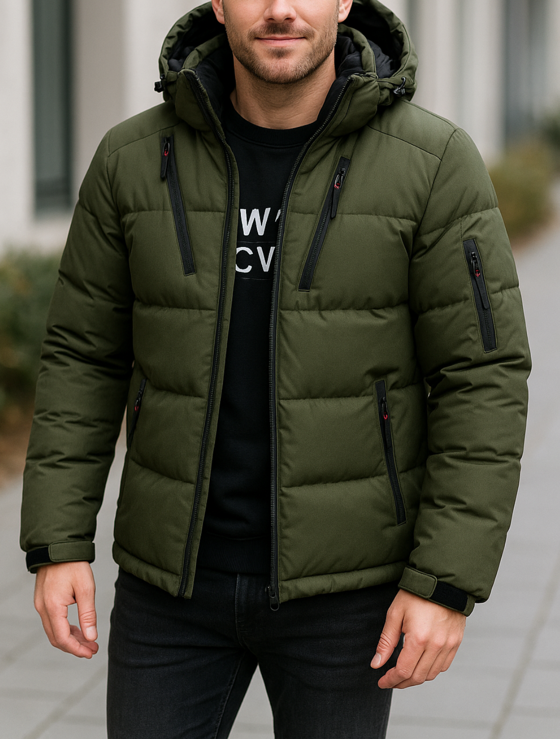 Winter Parka Voor Heren, Dikke Witte Eendendonsjas Voor Extreme Kou | VIQA VIQA© NEDERLAND