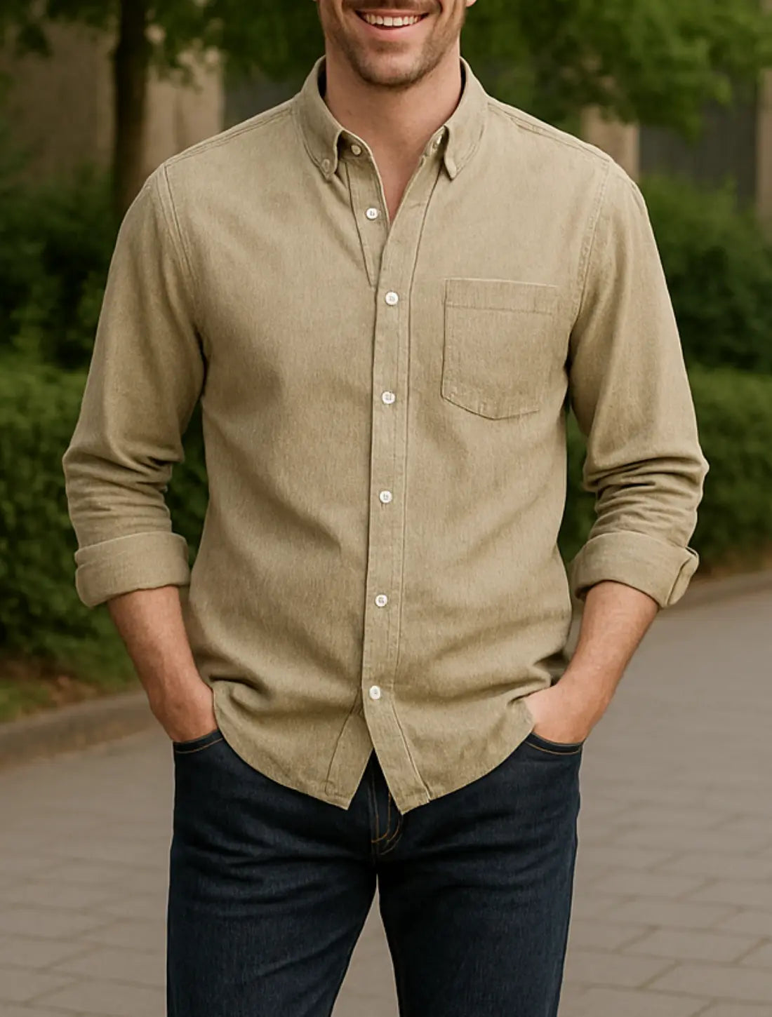 Zomerbroeken Voor Heren, ademende Losse Rechte Broeken, Effen Kleuren Casual Streetwear | VIQA VIQA© NEDERLAND