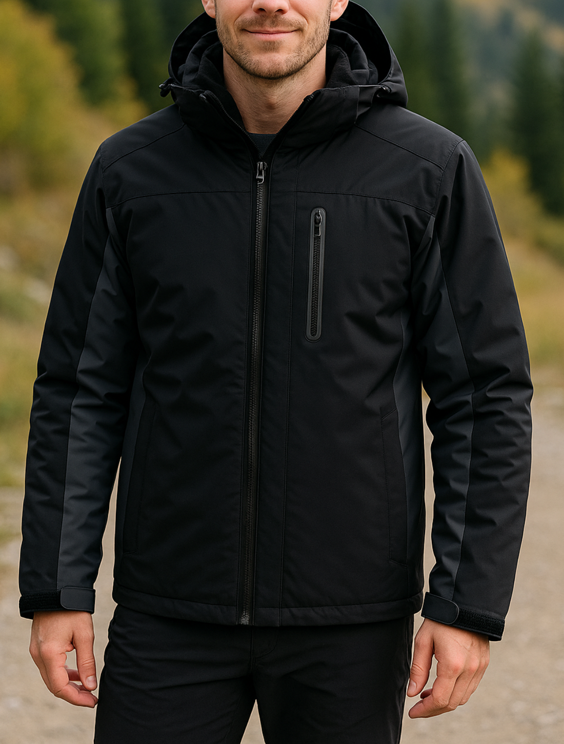 Waterdichte Jas Met Capuchon Voor Heren, Winter Outdoor Windjack Mantel | VIQA VIQA© NEDERLAND