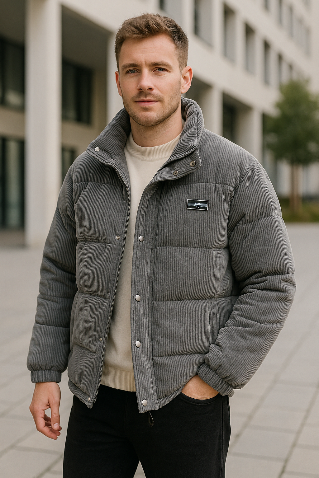 Dames winterjas, Dikke Gewatteerde Jas Met Capuchon En Reverskraag, Casual Warme Bovenkleding | VIQA VIQA© NEDERLAND