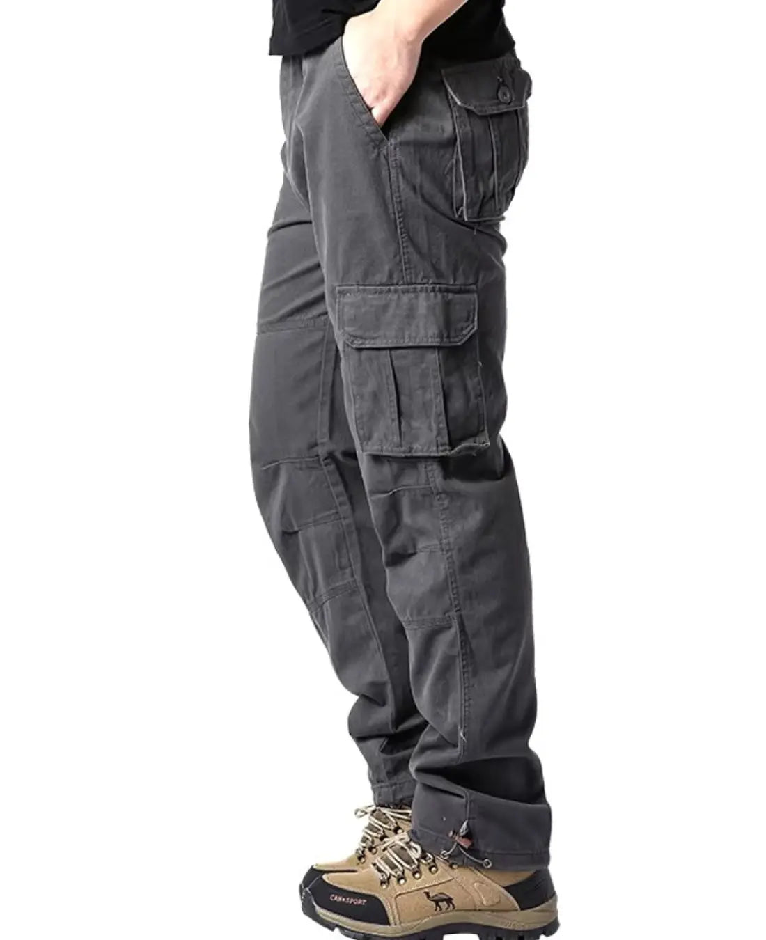 Tactische Comfort Waterdicht Herenbroek VIQA© NEDERLANDGrijs-2XL