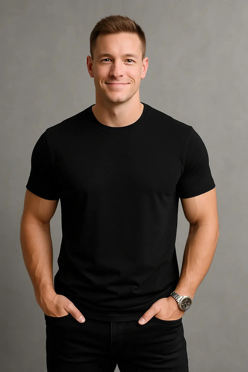 Ryan Heren Atletische Shirt Met Korte Mouwen VIQA© NEDERLANDZwaart-2XL