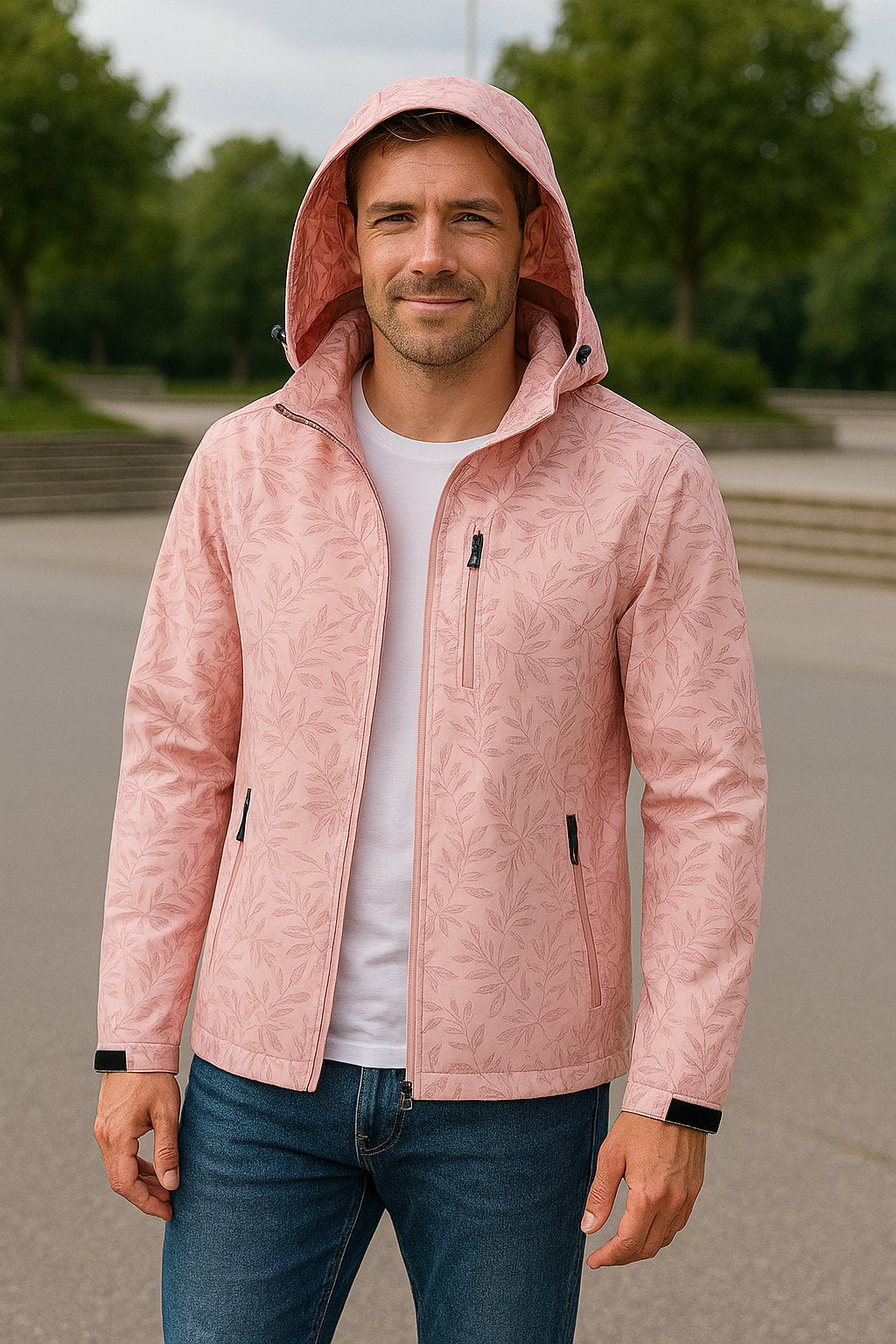 Heren Outdoor Jack, Lichtgewicht Windjack Met Zakken Winter Klimmen Jas | VIQA VIQA© NEDERLAND