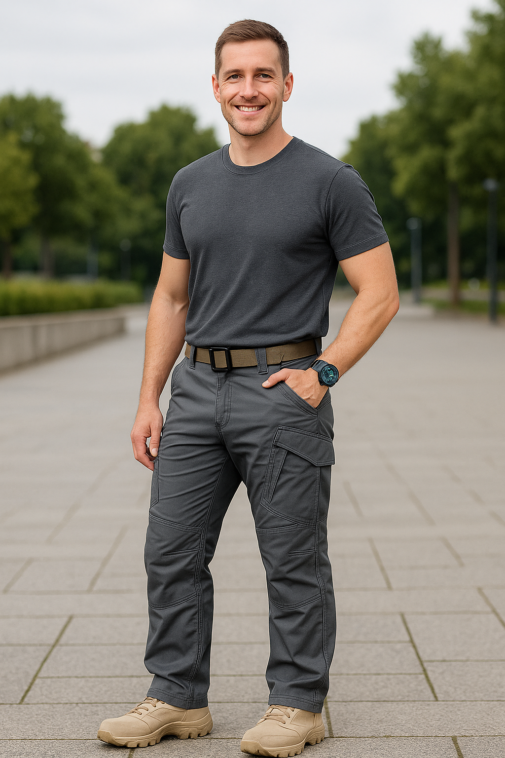 Tactische Cargobroek Voor Heren, Outdoor Wandel- En Joggingbroek, Militaire Broek Met Meerdere Zakken | VIQA VIQA© NEDERLAND