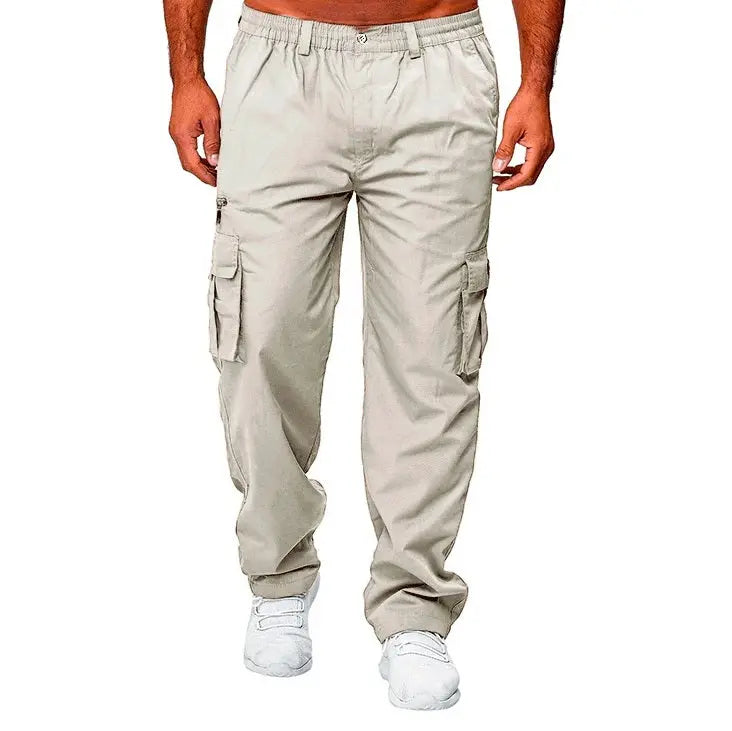 Heren Jogger Cargo Broek VIQA© NEDERLANDWit-3XL