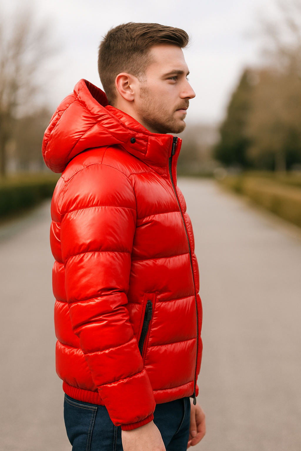 Winter Donsjas Voor Heren, Waterdichte Lichtgewicht Glanzende Parka Van Eendendons, Casual Outdoorjas | VIQA VIQA© NEDERLAND