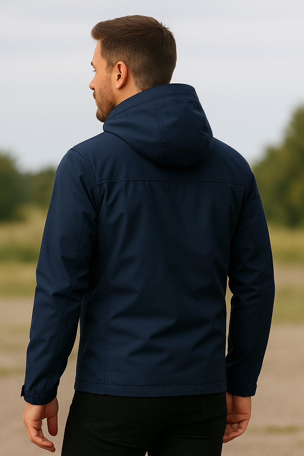 Waterdichte Windjack Met Capuchon Voor Heren, Lichtgewicht Outdoor Camping Sportjas | VIQA VIQA© NEDERLAND