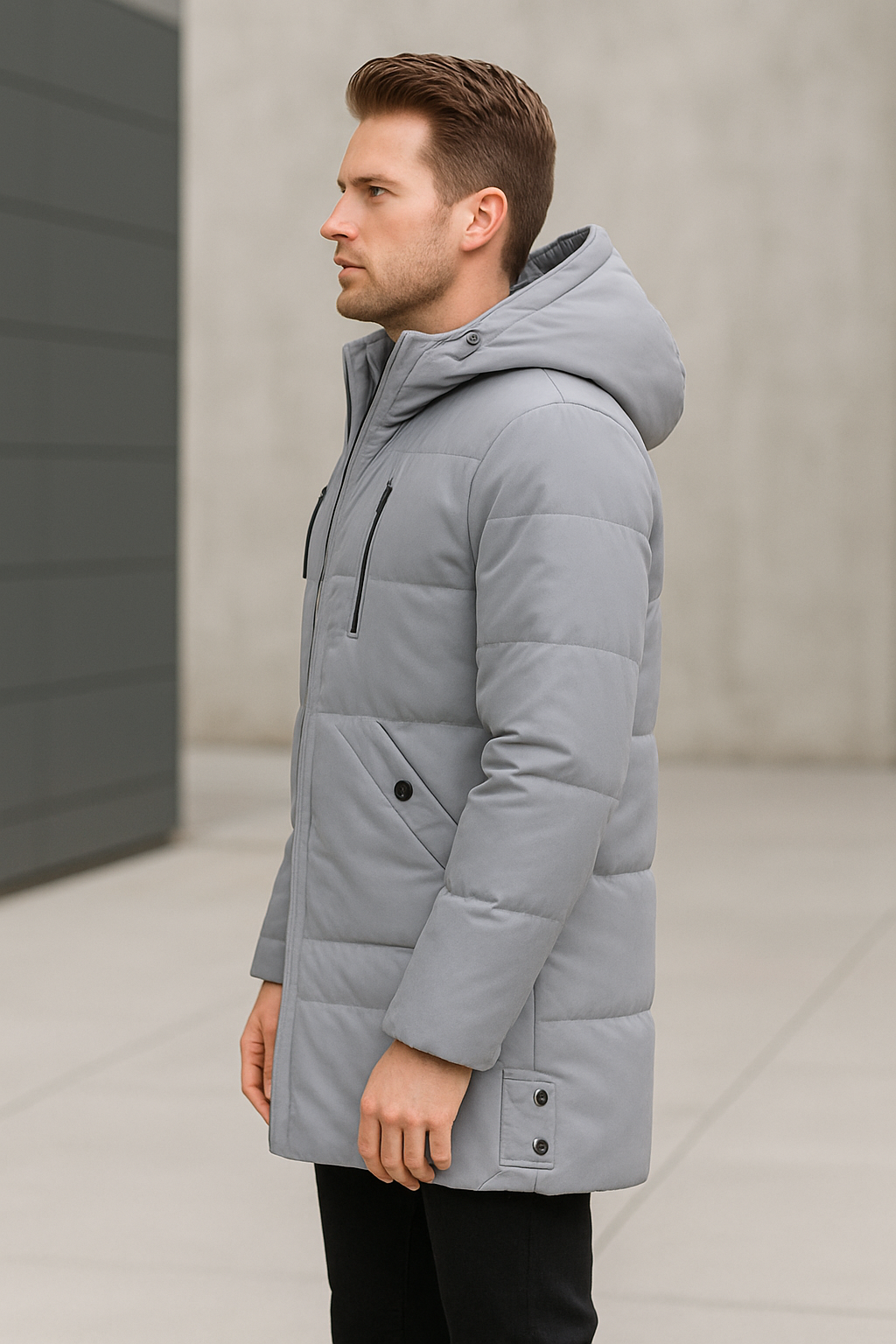 Winterjas Voor Heren, Waterdichte Windjack Met Capuchon, Casual Outdoor- En Kampeerjas | VIQA VIQA© NEDERLAND