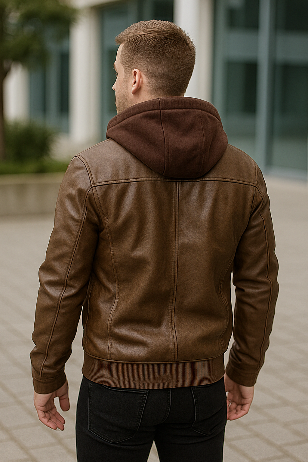 Motorjas Van PU-Leer Voor Heren, Rock-Stijl Businessjas, Casual Bovenkleding Voor Herfst En Winter | VIQA VIQA© NEDERLAND