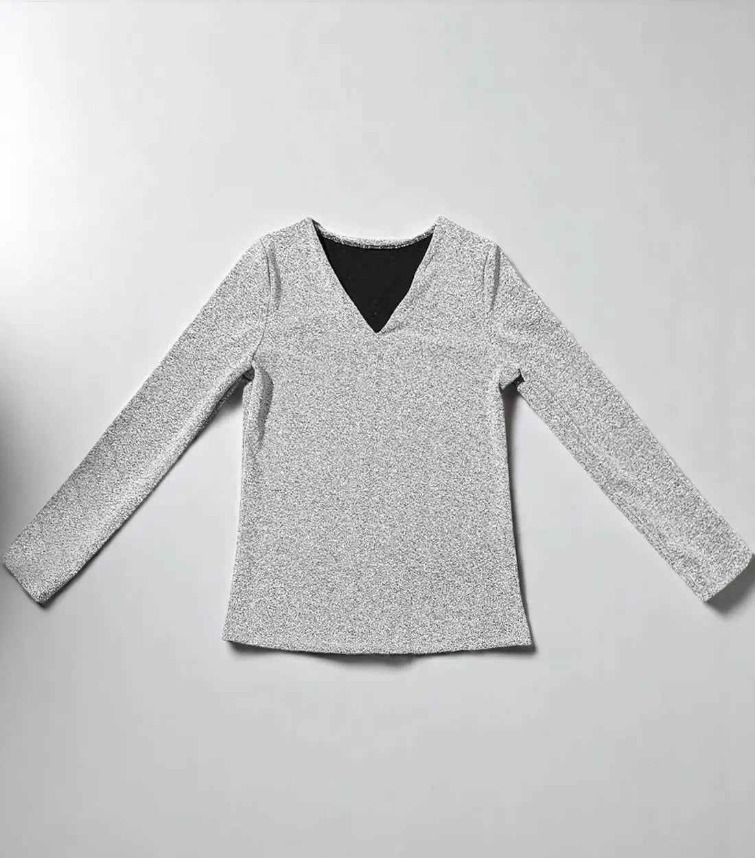 Zoë Dames Zomer Glitter Blouse Met V-Hals VIQA© NEDERLAND