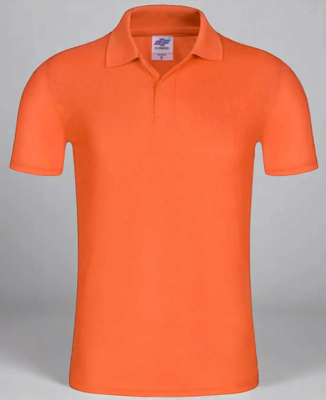 Isaac Oranje Heren Poloshirt Met Korte Mouwen VIQA© NEDERLAND