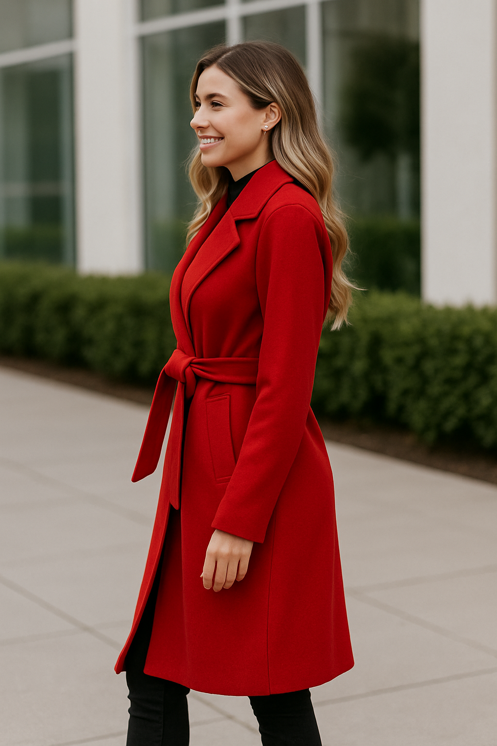 Dames Wollen Trenchcoat, Double Breasted Overcoat, Elegante Herfst Winter Casual Jas | VIQA VIQA© NEDERLAND