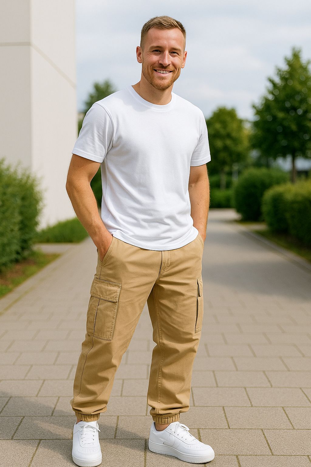 Werkbroeken Voor Heren, Losse Rechte Casual Broeken Met Zakken | VIQA VIQA© NEDERLAND