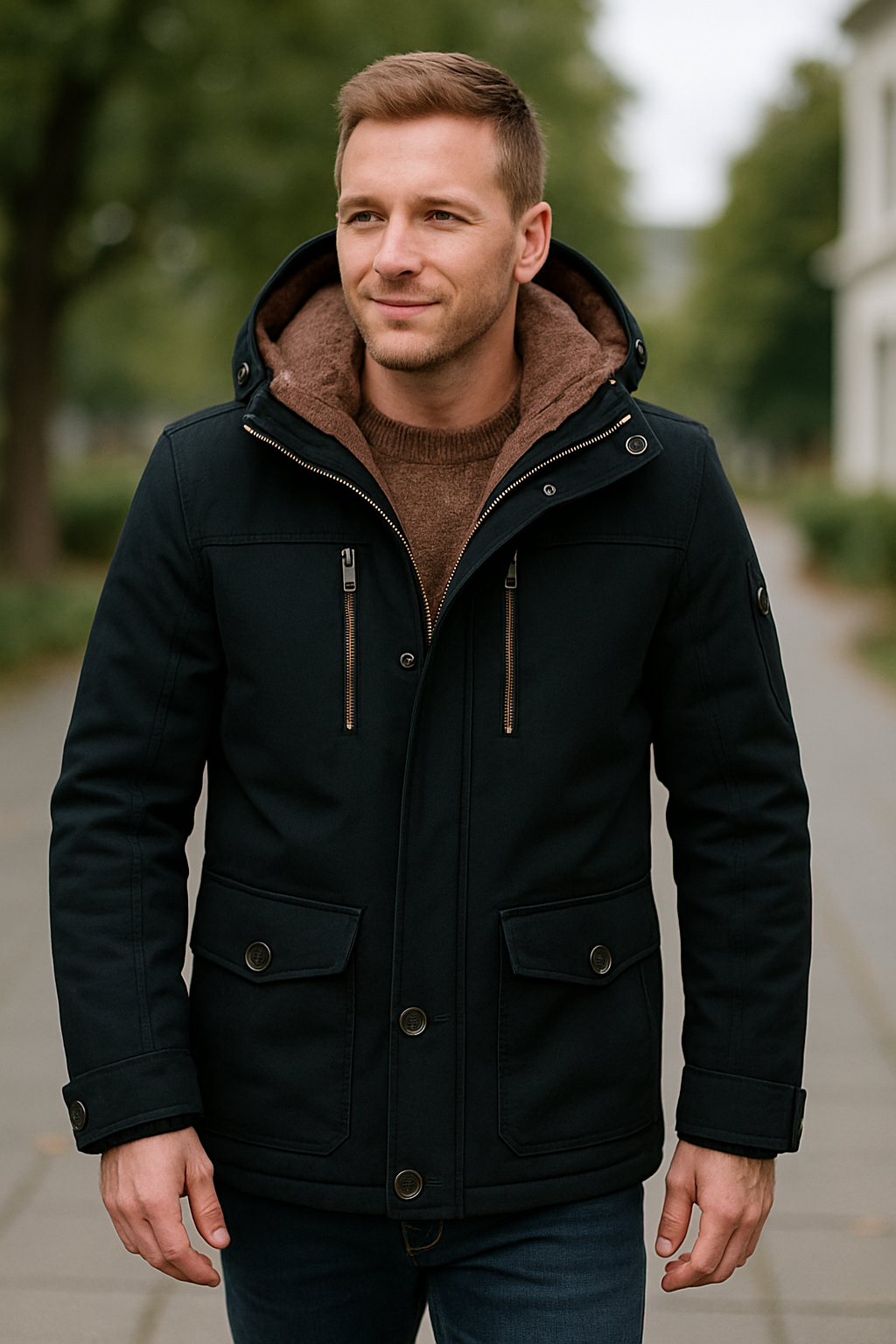 Gewatteerde Parka Voor Heren, Dikke Warme Winterjas, Casual Outdoor Trendparka | VIQA VIQA© NEDERLAND