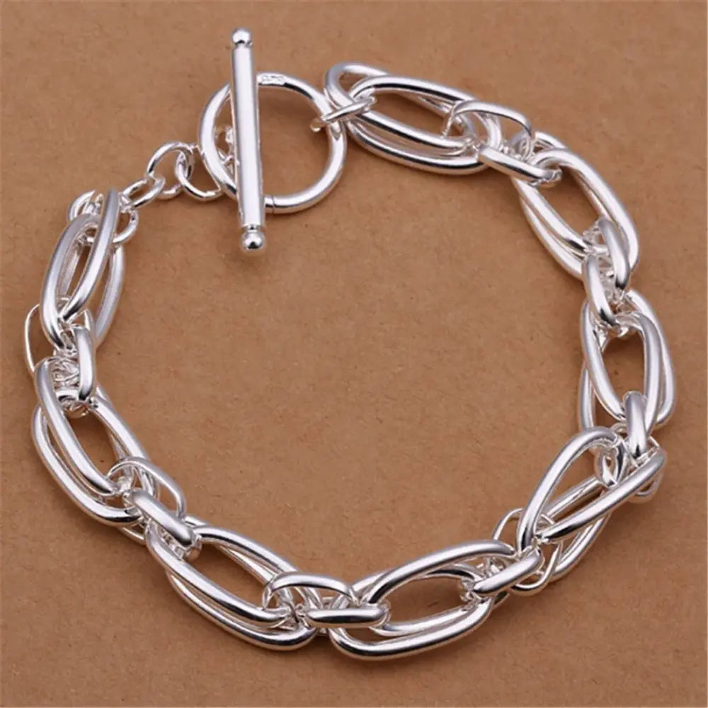 Echte 925 Sterling Zilveren Kettingarmband Voor Dames VIQA© NEDERLAND4