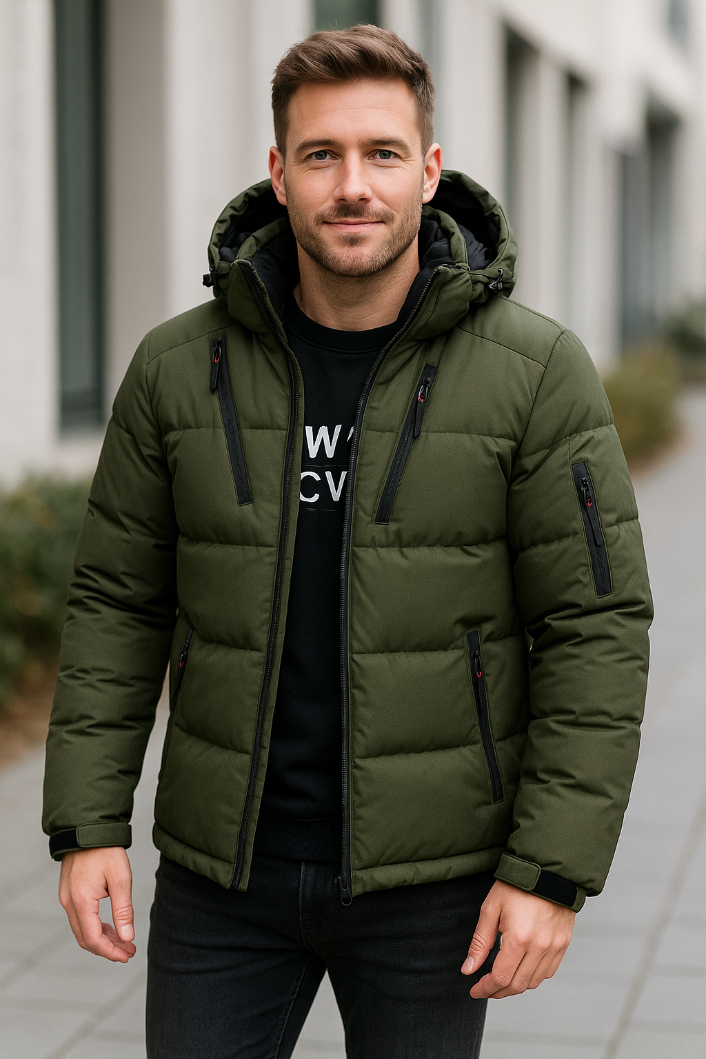 Winter Parka Voor Heren, Dikke Witte Eendendonsjas Voor Extreme Kou | VIQA VIQA© NEDERLAND