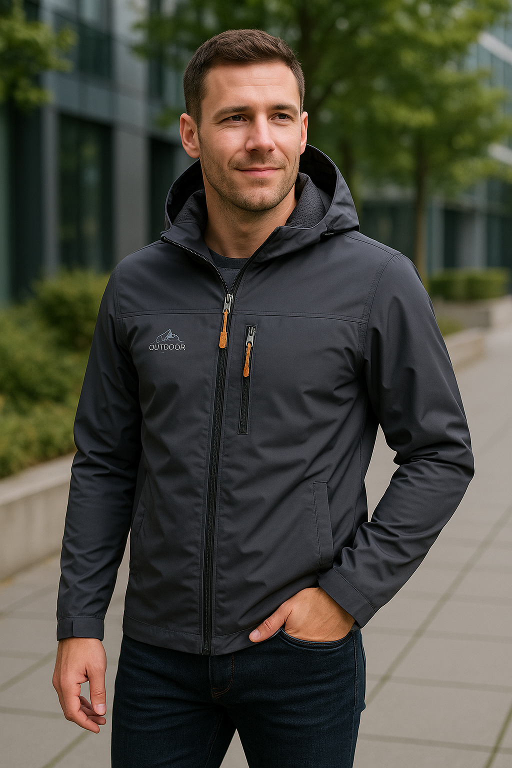 Waterdichte Windjack Voor Heren, Outdoor Combatjas Met Capuchon | VIQA VIQA© NEDERLAND