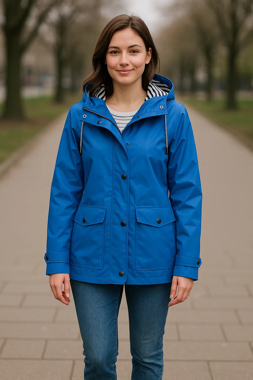 Damesjack Met Capuchon, Casual Jack Met Ritssluiting En Zakken, Loszittende Outdoor Streetwear | VIQA VIQA© NEDERLAND