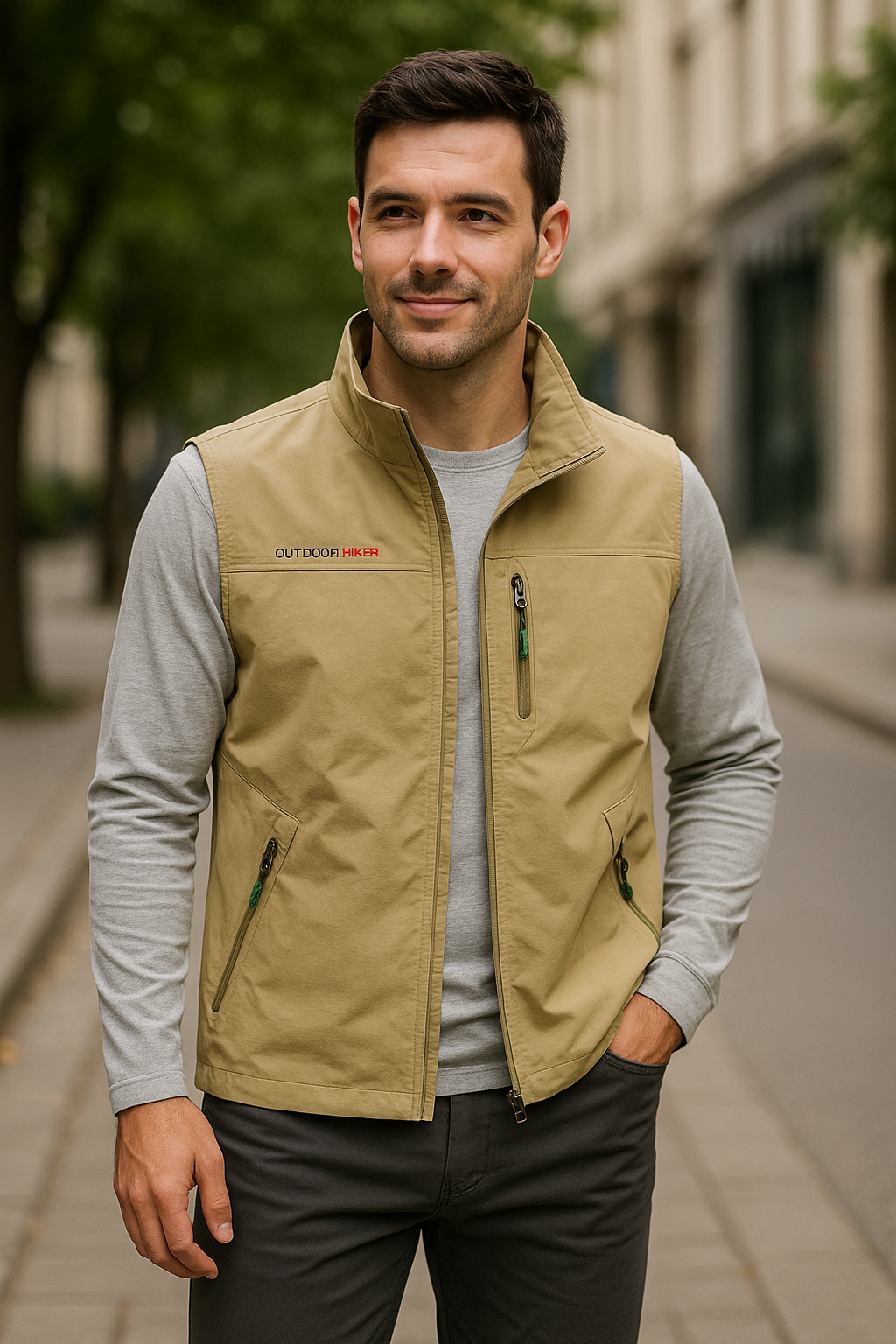 Heren Outdoor Vrijetijdsvest, Ademend Vest Voor Fotografie En Vissen Met Grote Zakken | VIQA VIQA© NEDERLAND