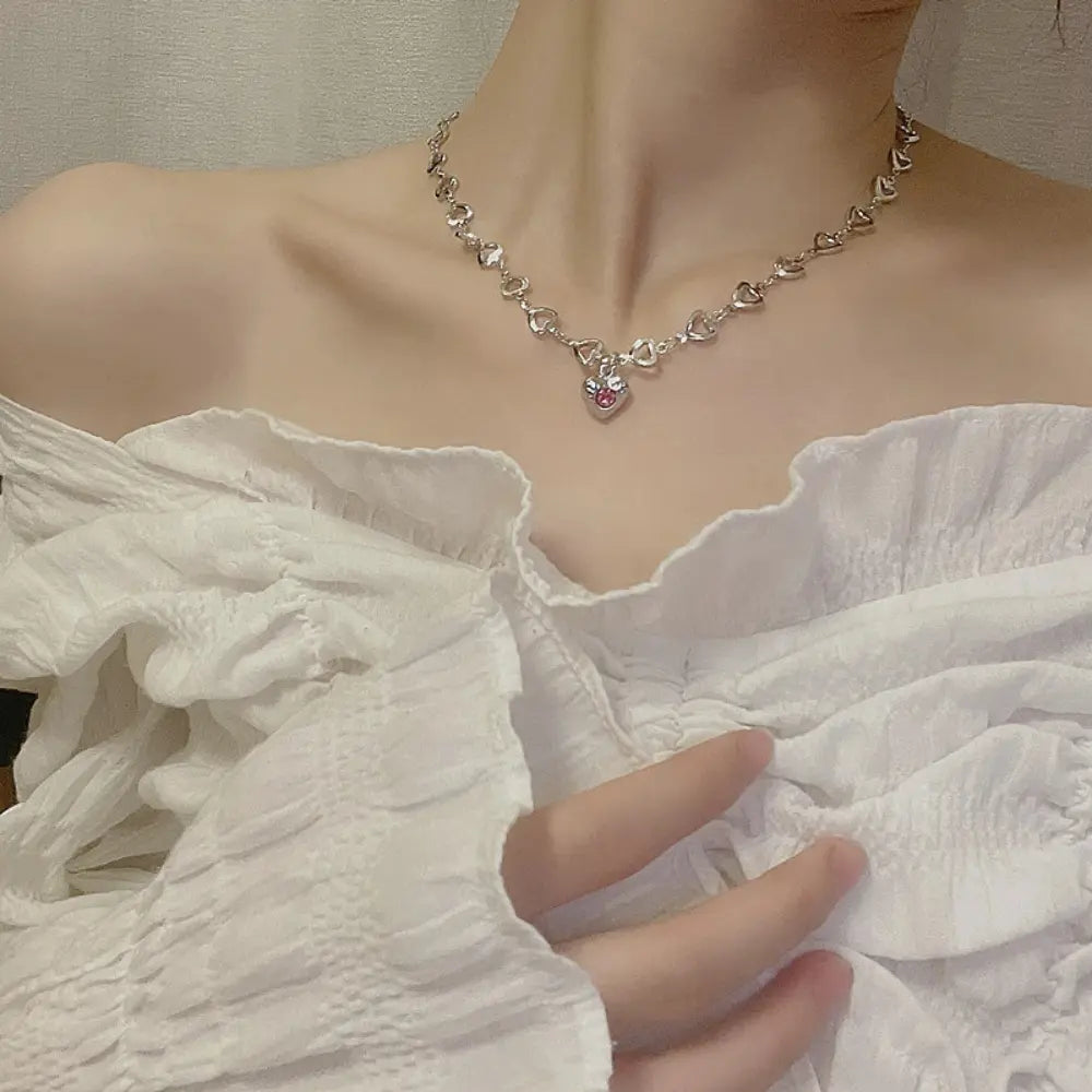 Kristal Engel Vleugels Hart Hanger Ketting VIQA© NEDERLAND4