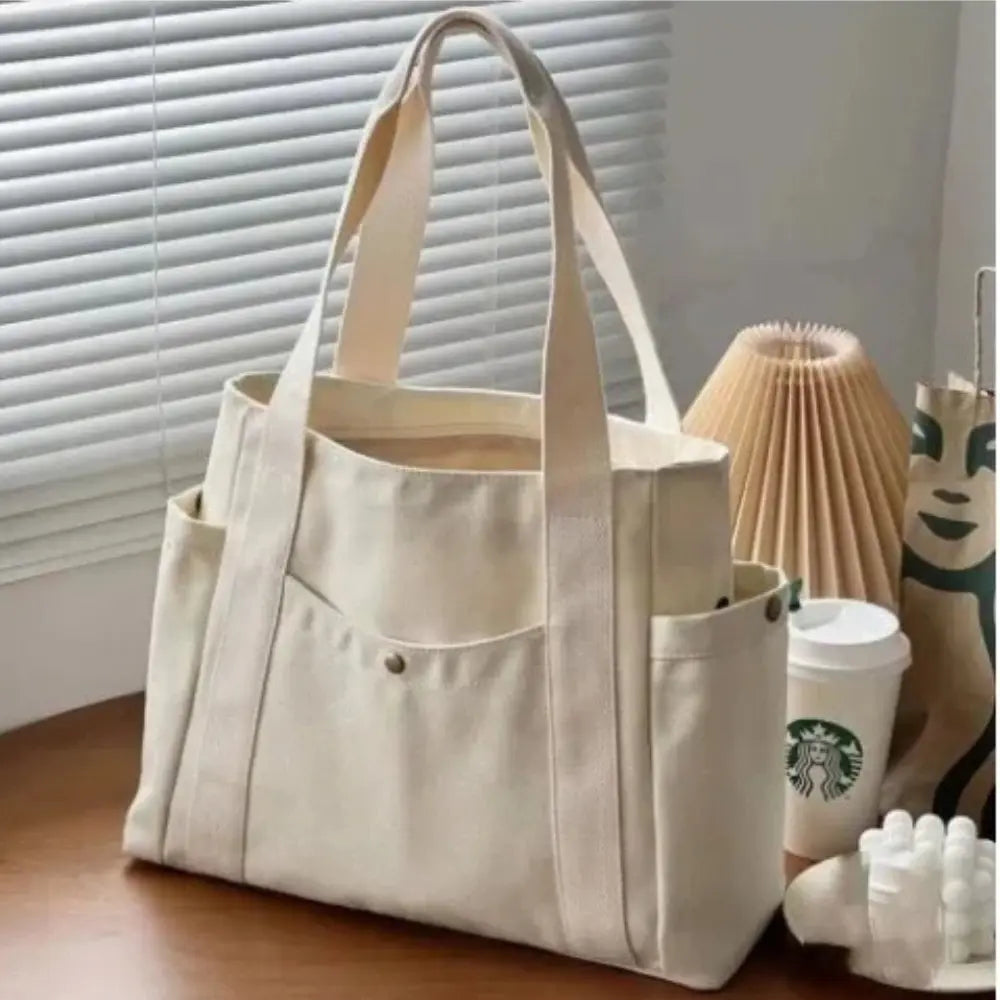 Boodschappentas Met Grote Capaciteit VIQA© NEDERLANDWit