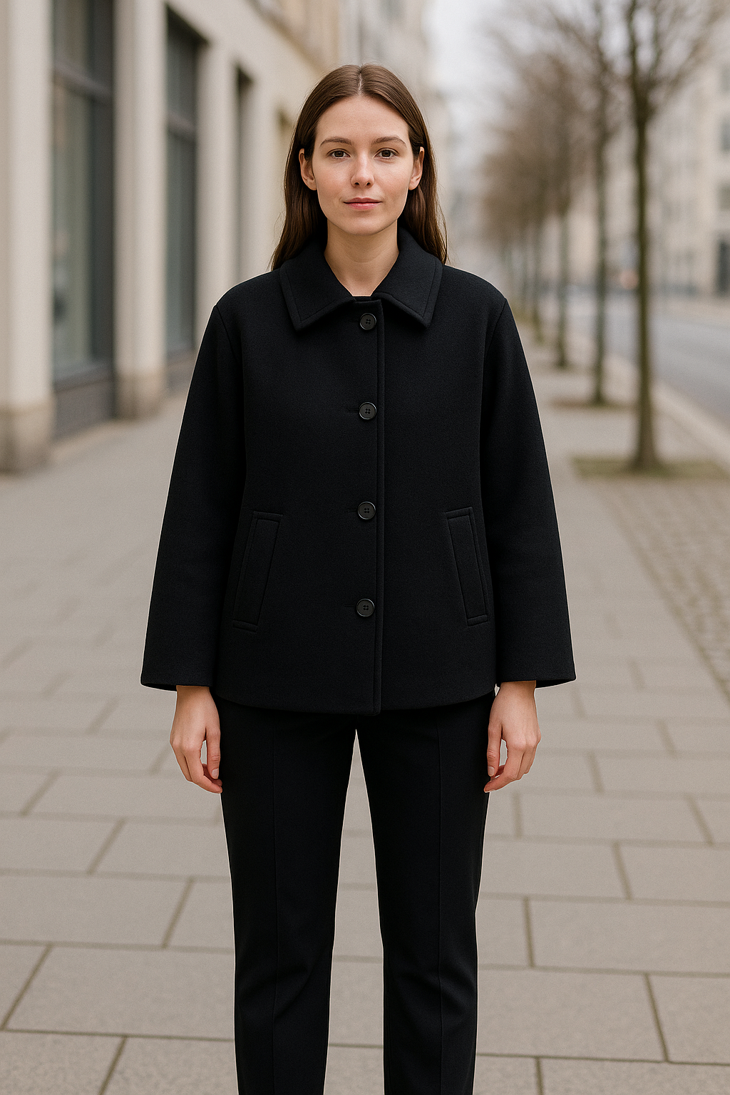 Korte Damesjas Van Wolmix, Losvallende Casual Top | VIQA VIQA© NEDERLAND