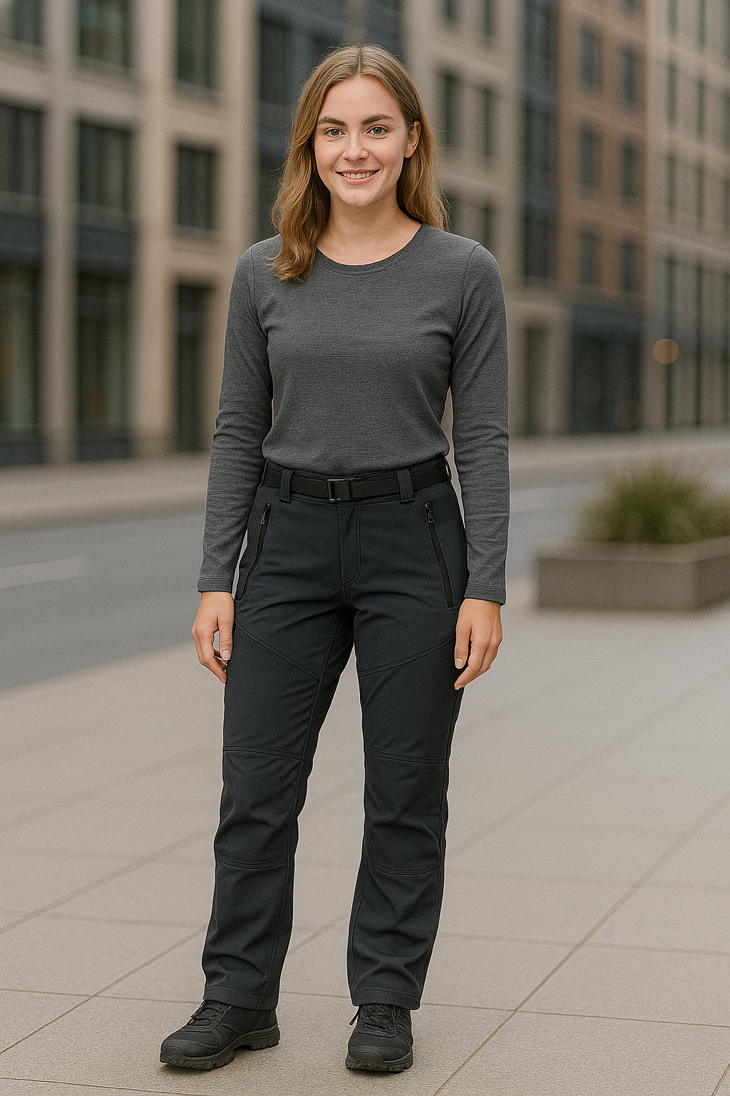 Dames Thermische Fleece Broek, Stretch Waterdichte Haaienhuid Winter Warme Dikke Voering Broek | VIQA VIQA© NEDERLAND