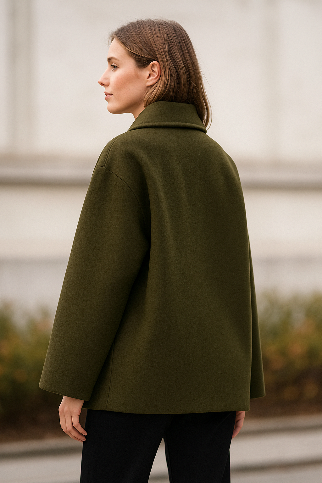 Lange Trenchcoat Voor Dames, Herfst En Winter Lange Mouwen Bomberjas | VIQA VIQA© NEDERLAND