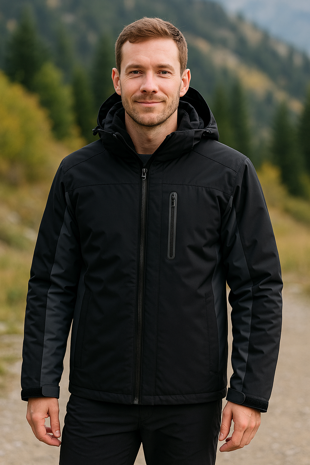 Waterdichte Jas Met Capuchon Voor Heren, Winter Outdoor Windjack Mantel | VIQA VIQA© NEDERLAND