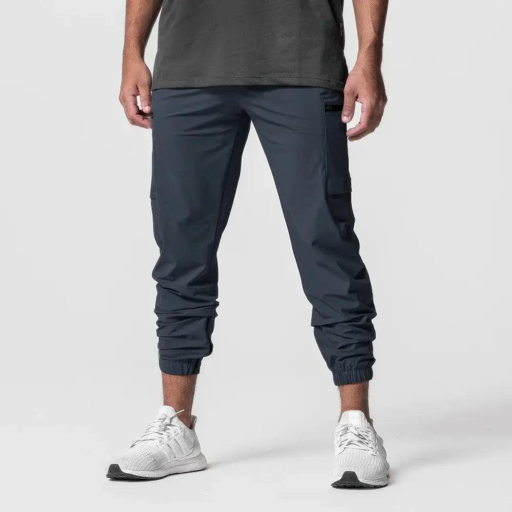 Casual Trainingsbroek Voor Heren VIQA© NEDERLANDBlauw-XXL