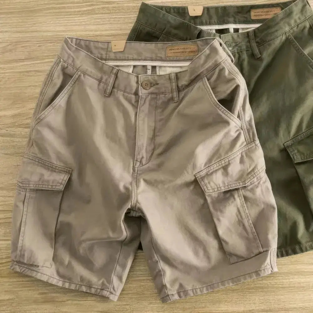 Heren Zomerse Cargo Shorts Met Meerdere Zakken VIQA© NEDERLAND
