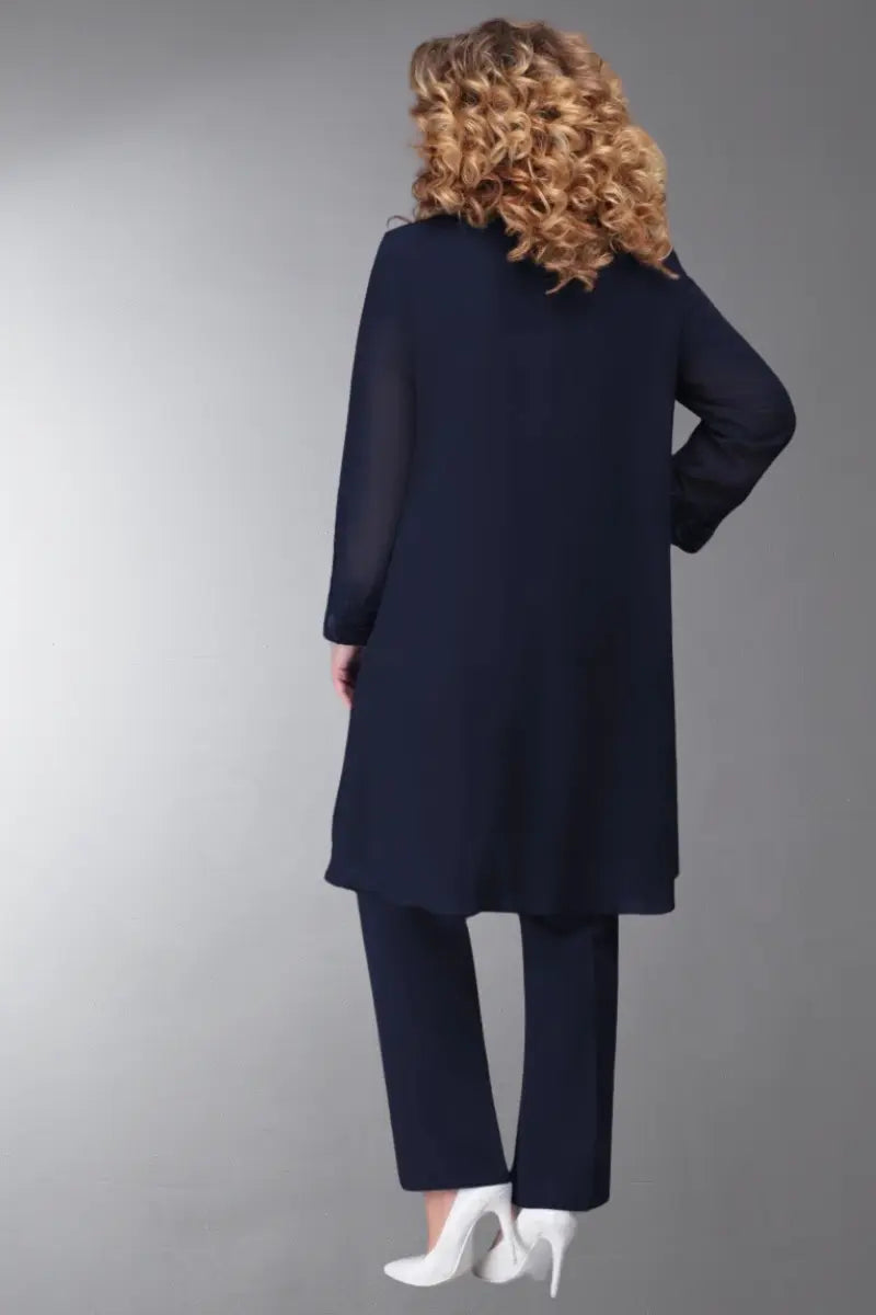 Olivia 3-Delig Chiffon Bruidsjurk Pak Voor Dames VIQA© NEDERLAND