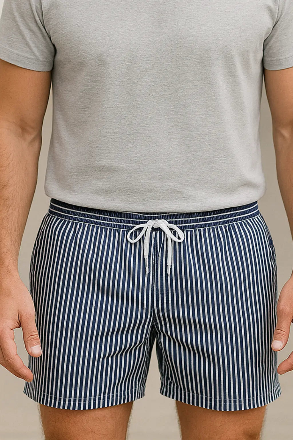 Zomer Sportshorts Voor Heren, Lichtgewicht Surfshorts Voor Op Het Strand, Ademend Vrijetijdskleding | VIQA VIQA© NEDERLANDGrijs / 2XL