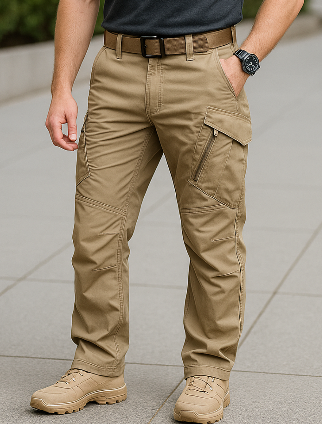 Tactische Cargobroek Voor Heren, Outdoor Wandel- En Joggingbroek Met Meerdere Zakken, Broek In Militaire Stijl | VIQA VIQA© NEDERLAND