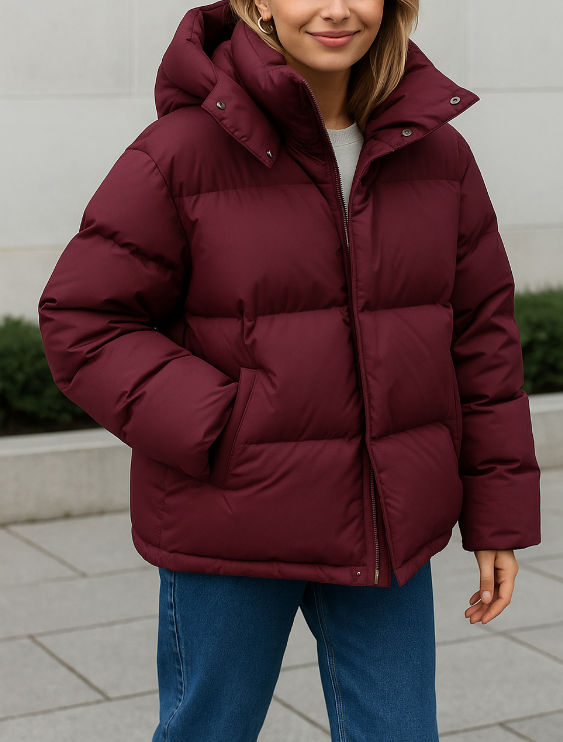 Dames Winter Pufferjas, Losvallende Warme Parka Met Capuchon, Casual Bovenkleding | VIQA VIQA© NEDERLAND