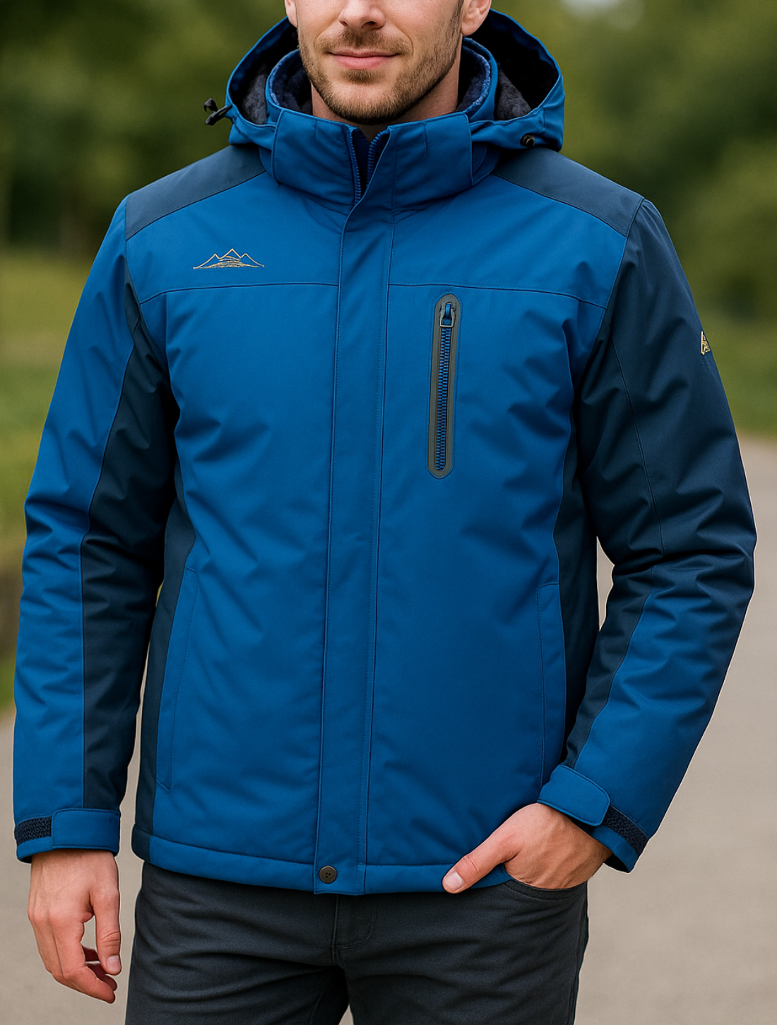 Waterdichte Jas Met Capuchon Voor Heren, Winter Outdoor Windjack Mantel | VIQA VIQA© NEDERLAND