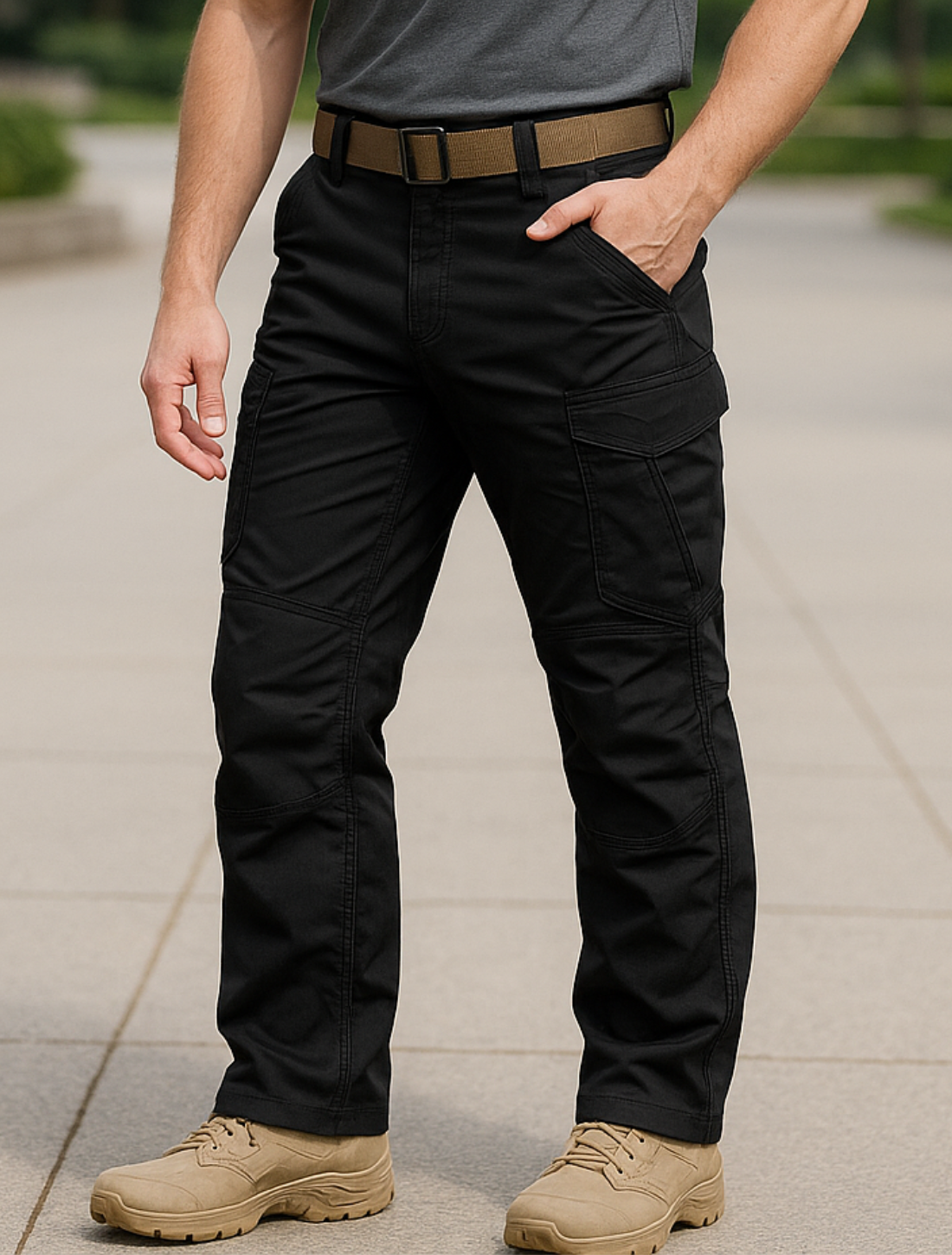 Tactische Cargobroek Voor Heren, Outdoor Wandel- En Joggingbroek, Militaire Broek Met Meerdere Zakken | VIQA VIQA© NEDERLAND