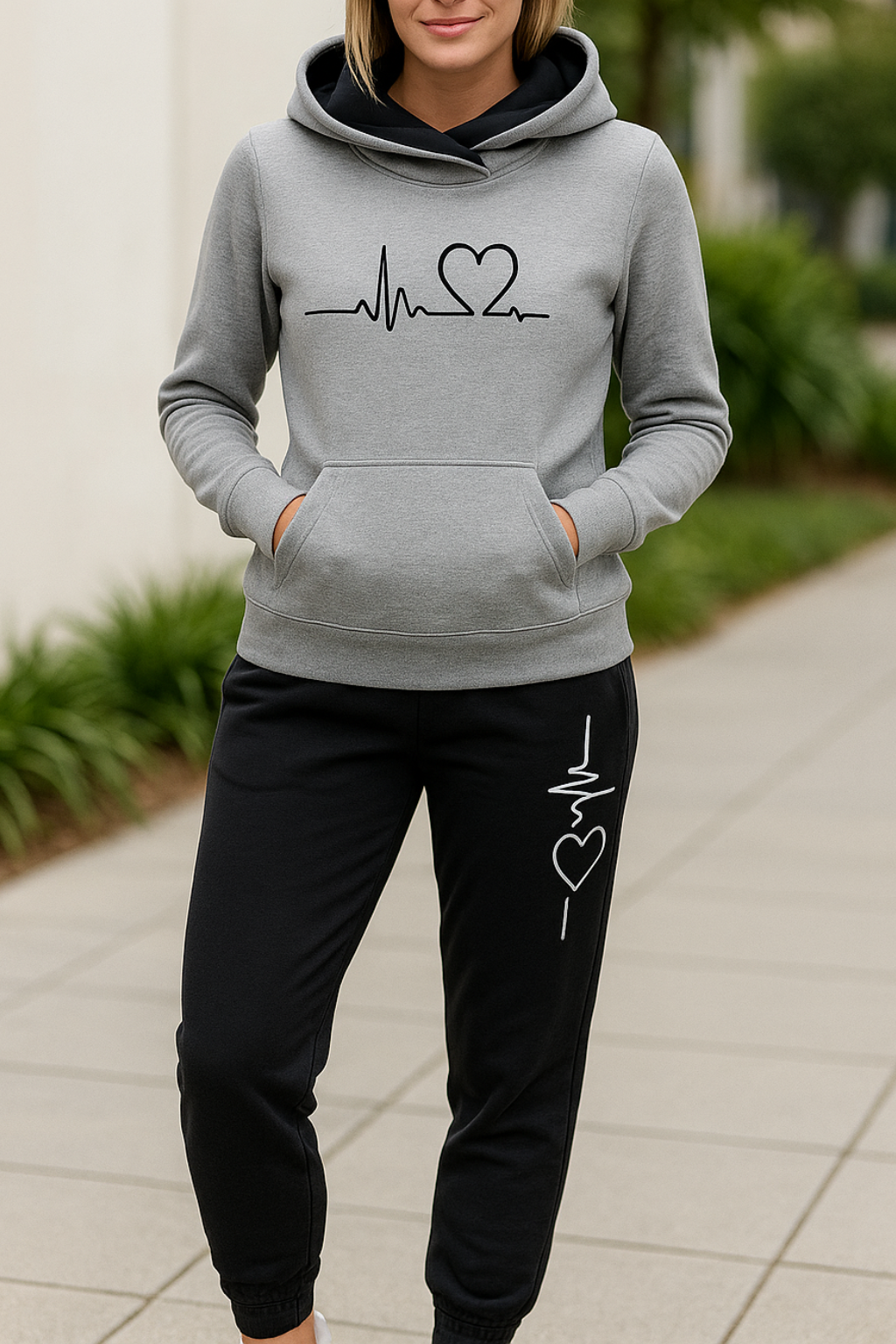 Damestrainingspak Tweedelige Set, Pullover Hoodie Met Joggingbroek, Herfst Winter Casual Sportswear | VIQA VIQA© NEDERLAND