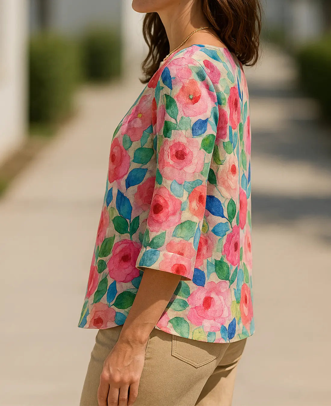 Nicole Elegante Bloemen Blouse VIQA© NEDERLAND