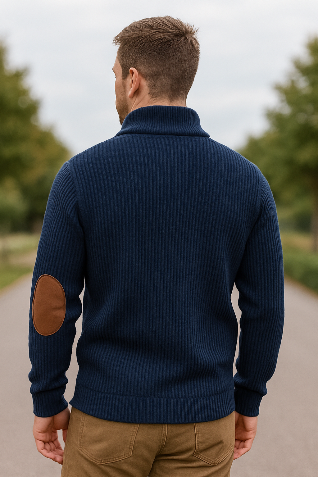 Fluwelen Hoodie Voor Heren, Casual Sweatshirt Met Ppstaande Kraag En Losse Pasvorm Voor Lente En Herfst | VIQA VIQA© NEDERLAND