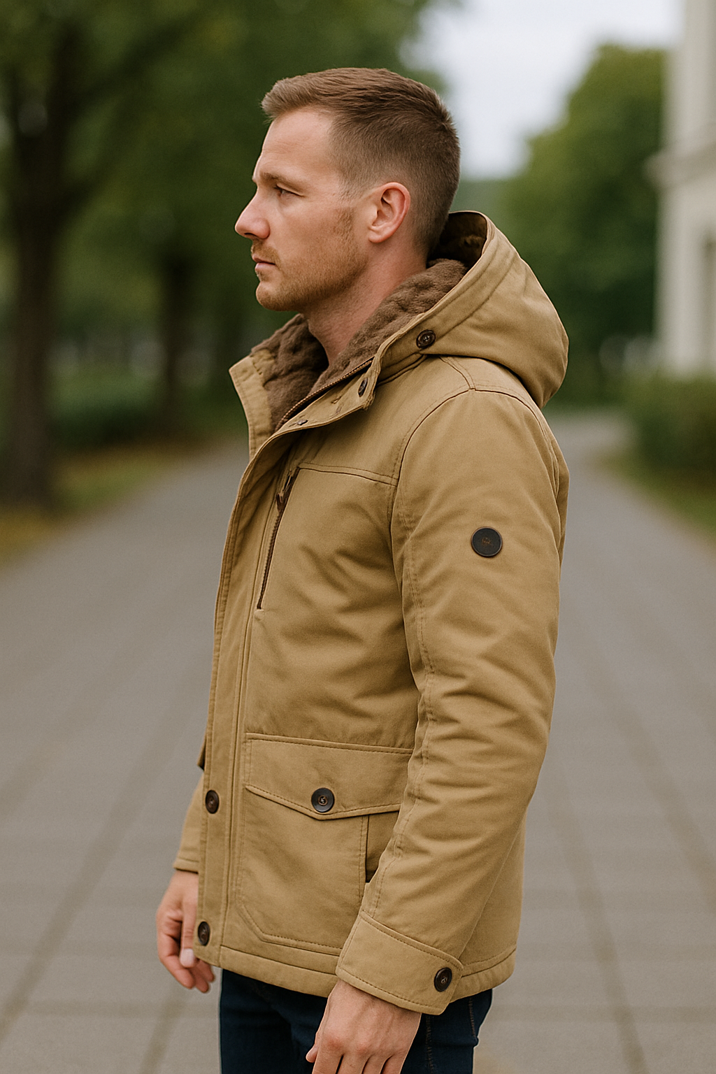 Gewatteerde Parka Voor Heren, Dikke Warme Winterjas, Casual Outdoor Trendparka | VIQA VIQA© NEDERLAND