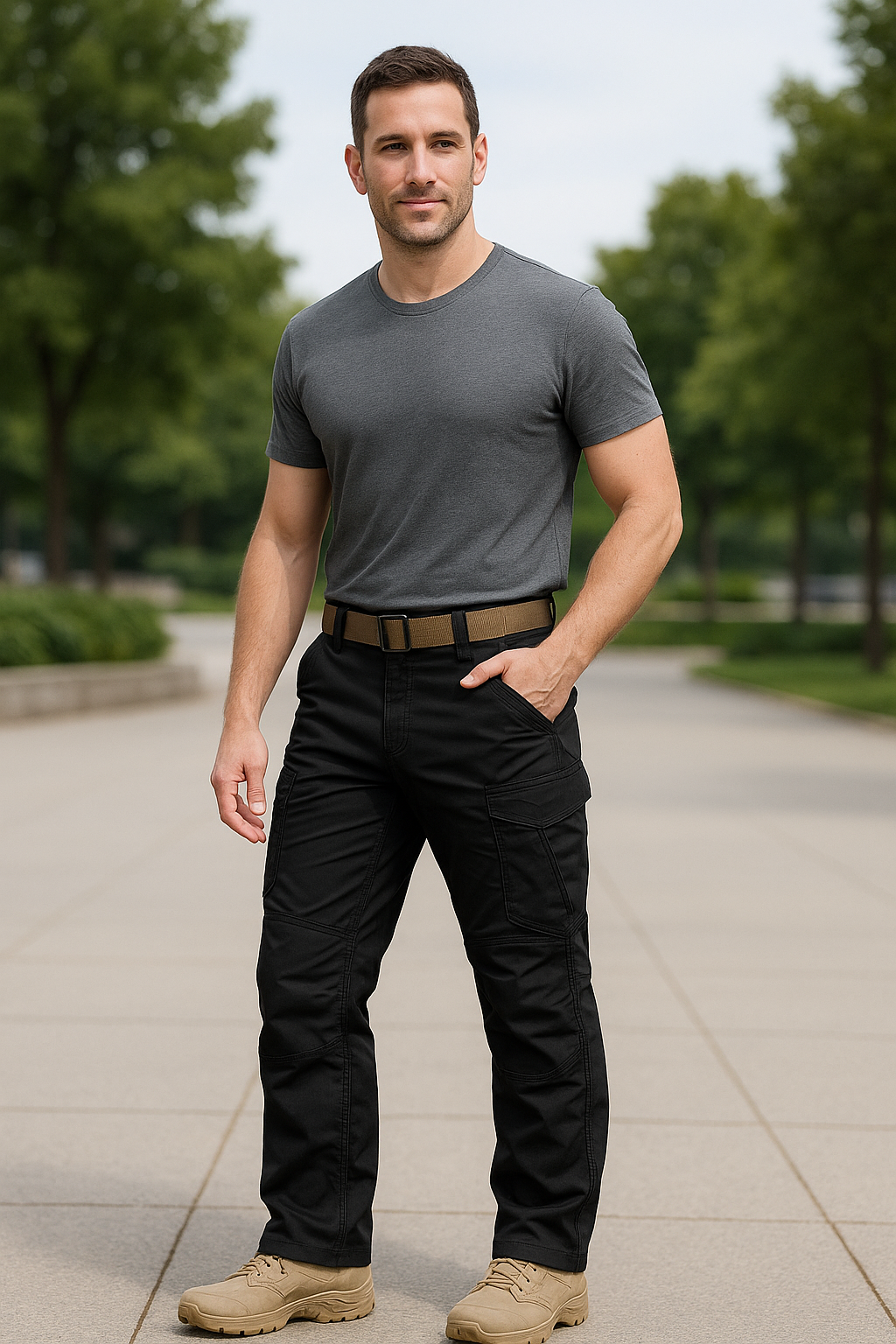 Tactische Cargobroek Voor Heren, Outdoor Wandel- En Joggingbroek, Militaire Broek Met Meerdere Zakken | VIQA VIQA© NEDERLAND