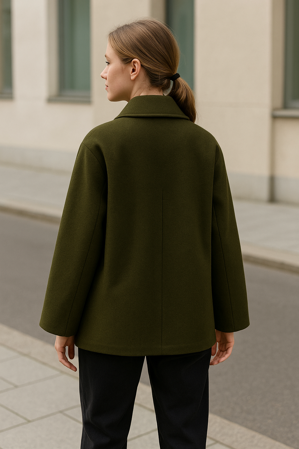 Lange Trenchcoat Voor Dames, Herfst En Winter Lange Mouwen Bomberjas | VIQA VIQA© NEDERLAND